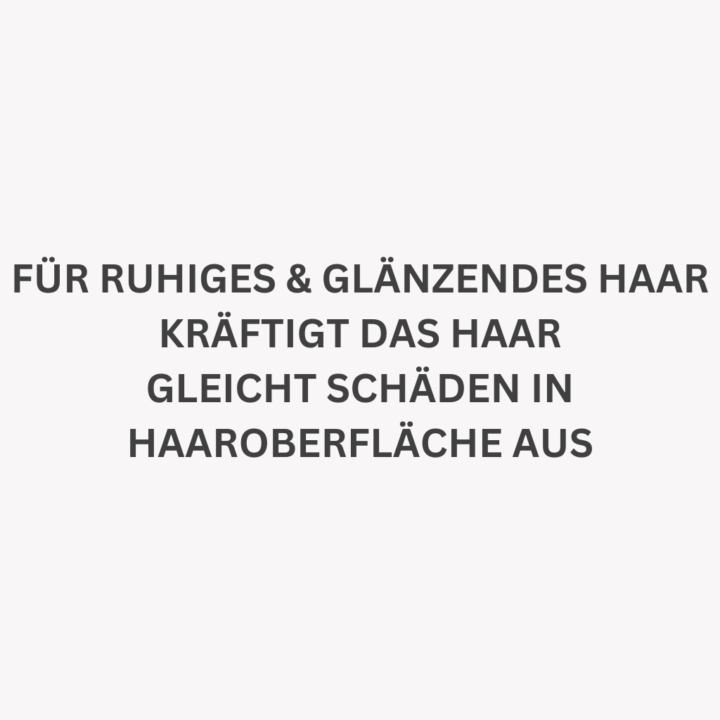 Kräftigt das Haar