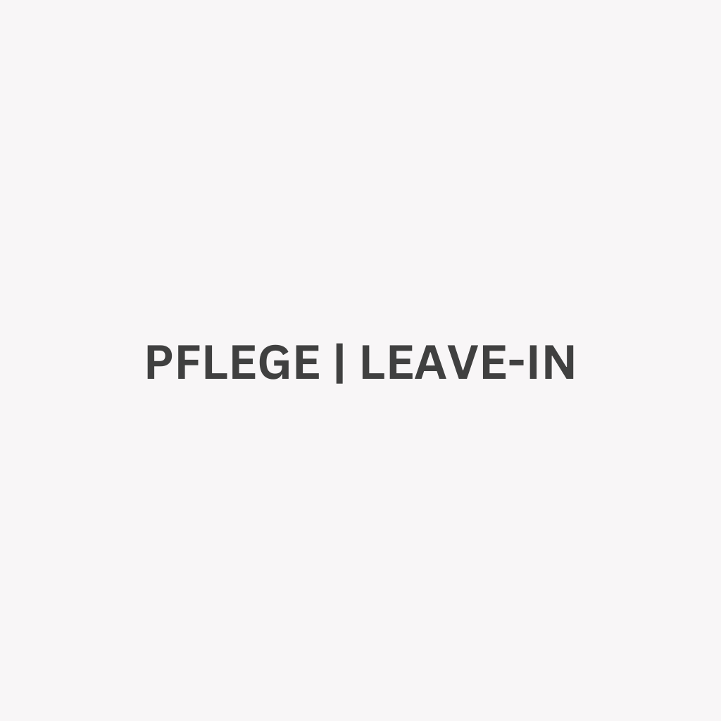 Pflege / Leave-In