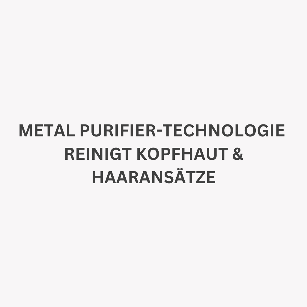 metal purifier technologie