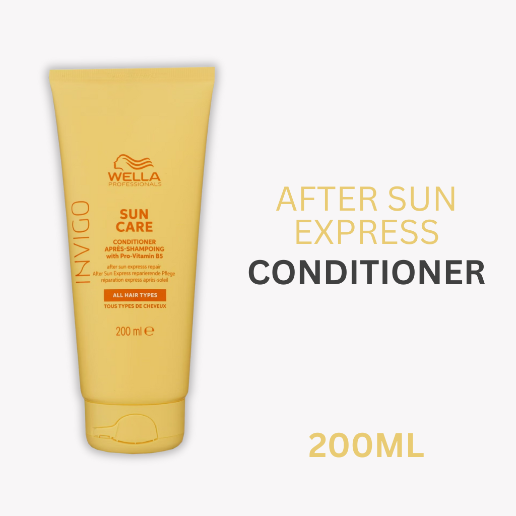 Wella Invigo Sun Care After Sun Express Conditioner 200 ml – Pflegespülung mit Pro-Vitamin B5 für sonnengeschädigtes Haar