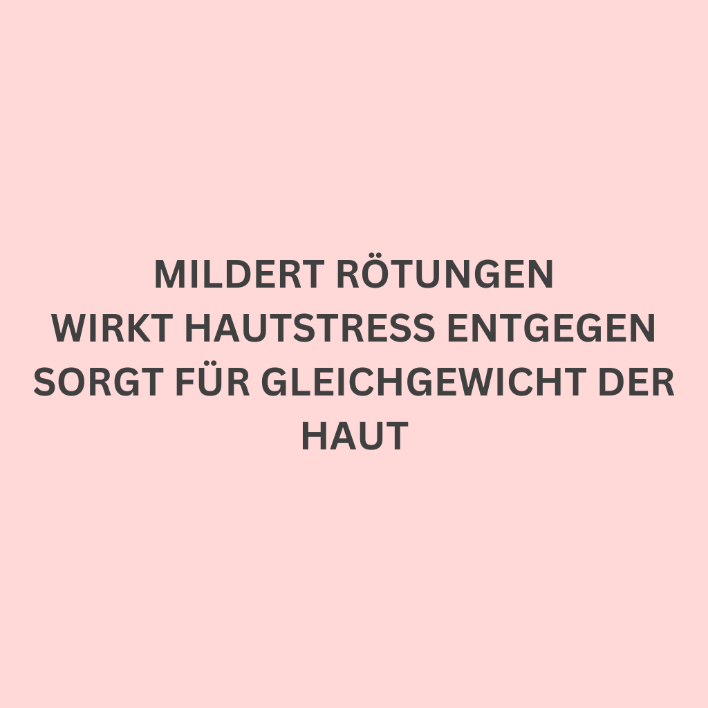 Mildert Rötungen