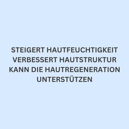 Steigert Hautfeuchtigkeit