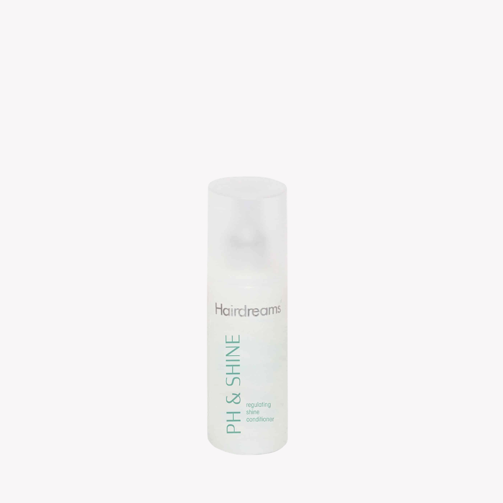 Das Hairdreams Ph & Shine Spray adstringiert die Haare und schließt die Schuppenschicht. Die Haare erhalten schwerelosen Glanz und mehr Geschmeidigkeit. Außerdem wirkt es mit dem integrierten Anti-Statik-Effekt fliegenden Haaren entgegen.