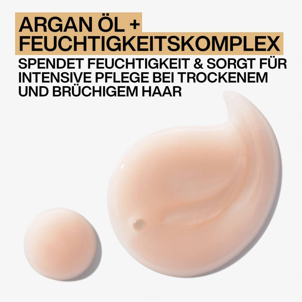 Pflegende Textur des Redken All Soft Shampoos mit Arganöl-Feuchtigkeitskomplex