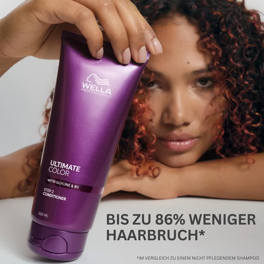 Bis zu 86% weniger Haarbruch